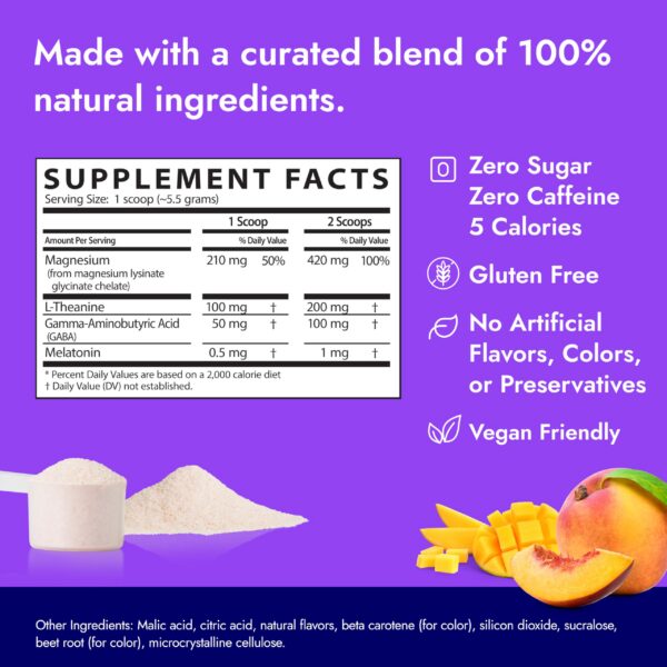 Zipfizz polvo para niños y adultos para relajación y sueño